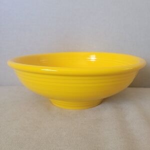 Sunny Yellow Ceramic Serving Bowl